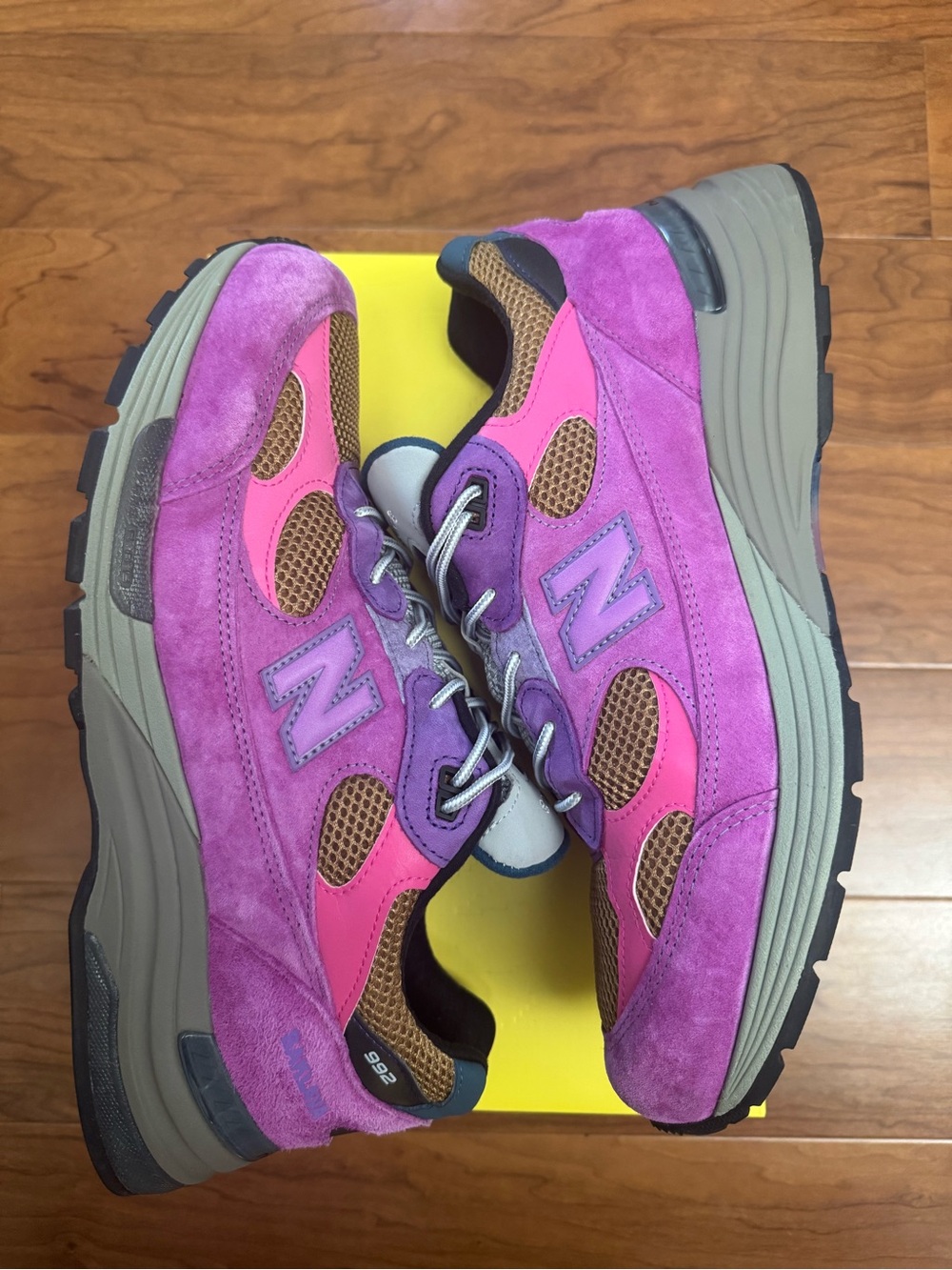 New Balance 992 MiUSA Action Bronson Digitalis Purpurea 11.5